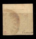 Württemberg 1 a gestempelt tief geprüft Heinrich BPP #DEL09