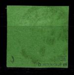 Württemberg 3 b III gestempelt tiefst geprüft Irtenkauf BPP #DEL26