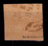 Württemberg 9 a gestempelt tief geprüft Irtenkauf BPP #DEL53