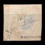 Württemberg 11 a gestempelt tief geprüft Irtenkauf BPP #DEL54