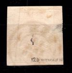 Württemberg 12 b gestempelt tief geprüft Irtenkauf BPP #DEL59