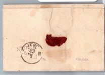 Thurn & Taxis 11 auf Brief als Einzelfrankatur typischer Taxisschnitt #DEM97