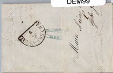 Thurn & Taxis 12 auf Brief als Einzelfrankatur typischer Taxisschnitt #DEM99