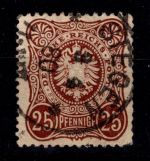 Deutsches Reich 35 a gestempelt geprüft Wiegand BPP #DEQ38