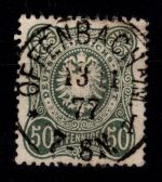 Deutsches Reich 38 a gestempelt geprüft Wiegand BPP #DEQ39