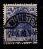 Deutsches Reich 87 II a gestempelt geprüft Zenker #DER82