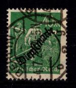 Deutsches Reich Dienstmarken 77 b gestempelt geprüft Infla Berlin #DES37