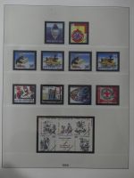 Schweiz Vordruck 1995-2003 ohne Marken im Lindner Album #MA431