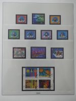 Schweiz Vordruck 1995-2003 ohne Marken im Lindner Album #MA431