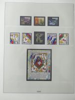 Schweiz Vordruck 1995-2003 ohne Marken im Lindner Album #MA431