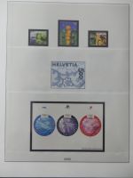 Schweiz Vordruck 1995-2003 ohne Marken im Lindner Album #MA431