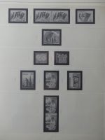 Schweden Vordruck 1975-1988 mit ein Paar Marken im Safe Album #MA433