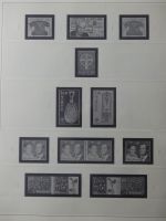 Schweden Vordruck 1975-1988 mit ein Paar Marken im Safe Album #MA433