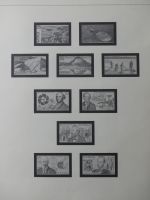 Schweden Vordruck 1975-1988 mit ein Paar Marken im Safe Album #MA433