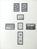 Schweden Vordruck 1975-1988 mit ein Paar Marken im Safe Album #MA433