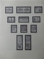 Schweden Vordruck 1975-1988 mit ein Paar Marken im Safe Album #MA433