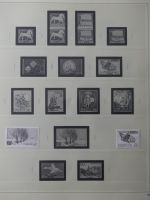 Schweden Vordruck 1975-1988 mit ein Paar Marken im Safe Album #MA433