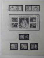 Schweden Vordruck 1975-1988 mit ein Paar Marken im Safe Album #MA433