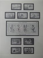 Schweden Vordruck 1975-1988 mit ein Paar Marken im Safe Album #MA433