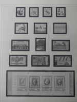 Schweden Vordruck 1975-1988 mit ein Paar Marken im Safe Album #MA433