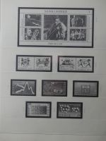 Schweden Vordruck 1975-1988 mit ein Paar Marken im Safe Album #MA433