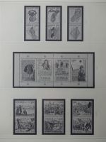 Schweden Vordruck 1975-1988 mit ein Paar Marken im Safe Album #MA433