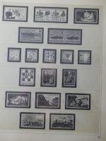 Schweden Vordruck 1975-1988 mit ein Paar Marken im Safe Album #MA433