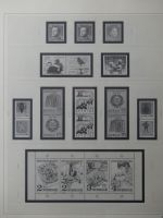 Schweden Vordruck 1975-1988 mit ein Paar Marken im Safe Album #MA433