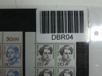 BRD Bund Dauerserie Frauen ex 5-500 Pfennig postfrisch Ecke 1 Viererblock #DBR04