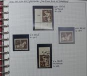 Deutsches Reich Spezialsammlung letzte Jahre auf selbstgestalteten Seiten #MA418