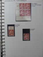 Deutsches Reich Spezialsammlung letzte Jahre auf selbstgestalteten Seiten #MA418