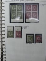 Deutsches Reich Spezialsammlung letzte Jahre auf selbstgestalteten Seiten #MA418