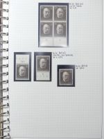 Deutsches Reich Spezialsammlung letzte Jahre auf selbstgestalteten Seiten #MA418