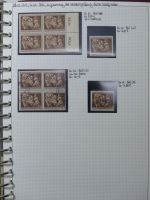 Deutsches Reich Spezialsammlung letzte Jahre auf selbstgestalteten Seiten #MA418