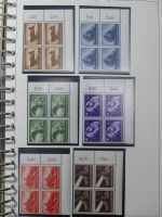 Deutsches Reich Spezialsammlung letzte Jahre auf selbstgestalteten Seiten #MA418