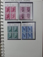 Deutsches Reich Spezialsammlung letzte Jahre auf selbstgestalteten Seiten #MA418