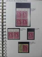 Deutsches Reich Spezialsammlung letzte Jahre auf selbstgestalteten Seiten #MA418