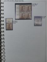 Deutsches Reich Spezialsammlung letzte Jahre auf selbstgestalteten Seiten #MA418