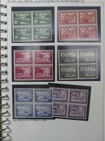 Deutsches Reich Spezialsammlung letzte Jahre auf selbstgestalteten Seiten #MA418