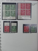 Deutsches Reich Spezialsammlung letzte Jahre auf selbstgestalteten Seiten #MA418