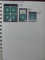 Deutsches Reich Spezialsammlung letzte Jahre auf selbstgestalteten Seiten #MA418