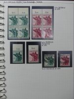 Deutsches Reich Spezialsammlung letzte Jahre auf selbstgestalteten Seiten #MA418