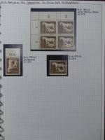 Deutsches Reich Spezialsammlung letzte Jahre auf selbstgestalteten Seiten #MA418