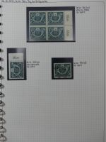 Deutsches Reich Spezialsammlung letzte Jahre auf selbstgestalteten Seiten #MA418