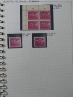 Deutsches Reich Spezialsammlung letzte Jahre auf selbstgestalteten Seiten #MA418