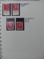 Deutsches Reich Spezialsammlung letzte Jahre auf selbstgestalteten Seiten #MA418