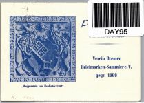 BRD W 17 X als Ganzsache mit Sonderstempel Bremen #DAY95