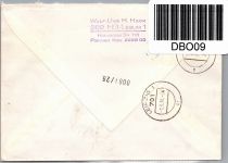 Berlin Pk I b auf Brief als Mischfrankatur Postkrieg #DBO09