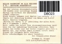 BRD P 65 als Ganzsache Bildpostkarte #DBO23