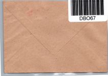 AFS Frankfurt 1950 auf Brief Autostraßenamt #DBO67